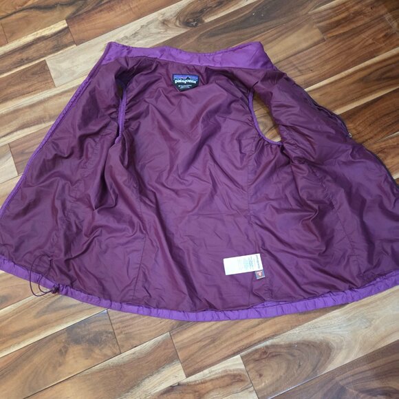 Patagonia Women’s Nano Puff Vest M – Purple Lightweight Insulated - Picture 6 of 7